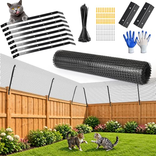 tewauy Cat Fence Outdoor Barrier