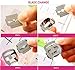 SUPRENT Trilogy Foot File for Dry Scaly Feet, Best Pedicure Tools for Removing Hard, Cracked, Dead Skin Cells, Professional Callus Remover for Both Professional and Home Use (Red)