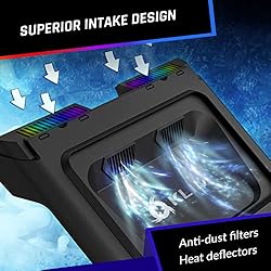 KLIM KN01 RGB Laptop Cooling Pad - New 2023