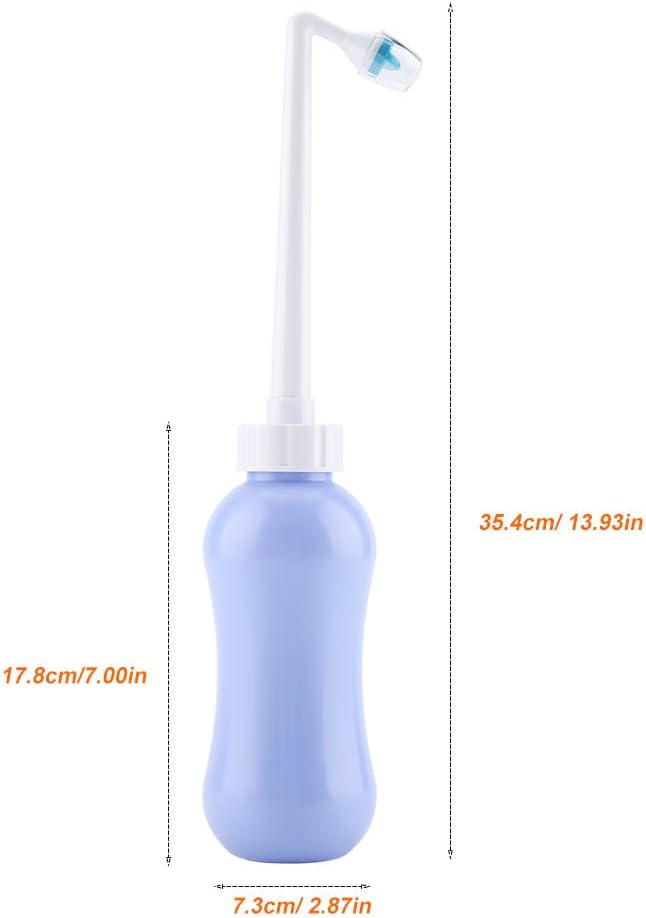 Fdit 450Ml Portable Bidet Sprayer Travel Hand Held Empty Bidet Bottle Hygiene Personal Cleaning Washing Spray Shower Bathroom - Image 5