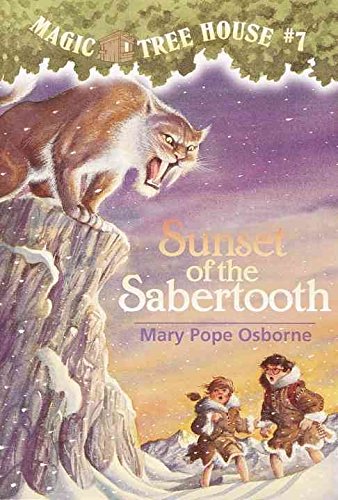 Sunset of the Sabertooth (Magic Tree House)