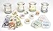 One Fur All - 100% Natural Soy Wax Candle 20 Fragrances - Pet Odor Eliminator, Up to 60 hrs Burn Time, Non-Toxic, Eco-Friendly Reusable Glass Jar Scented Candles– Pet House Candle, Vanilla Sandalwood