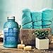 Bath Salt Sea Breeze 21,16 Ounces with Natural Essential Oils Orange & Ginseng & Seaweed – Best for Good Sleep – Relaxing – Calming – Body Care – Beauty – Aromatherapythumb 3