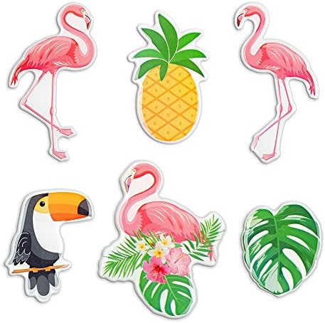 M MORCART Flamingo Fridge Magnets Refrigerator Magnets Fashion Decorative Pineapple for Whiteboards Office Cabinets