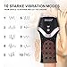 Penis Training Male Masturbator, Fovel Sexual Wellness Endurance Prolonging Vibrator Toy Improving Erection 12 Modes Waterproof Masturbation Glans Trainer Massager Sex Adult Toys for Durabilitythumb 2