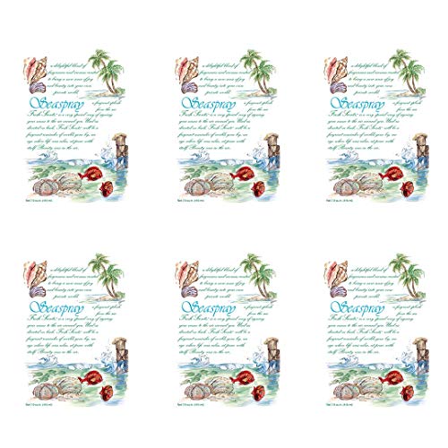 WILLOWBROOK Fresh Scents Scented Sachet - Seaspray, 6-Pack