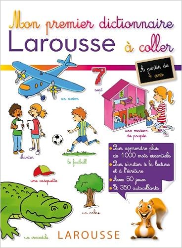 Mon Premier Dictionnaire Larousse A Coller Amazon Fr Collectif Livres