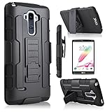 LG G Stylo Case, Starshop [Heavy Duty] Dual Layers with Kickstand and Locking Belt Clip With Premium Screen Protector
