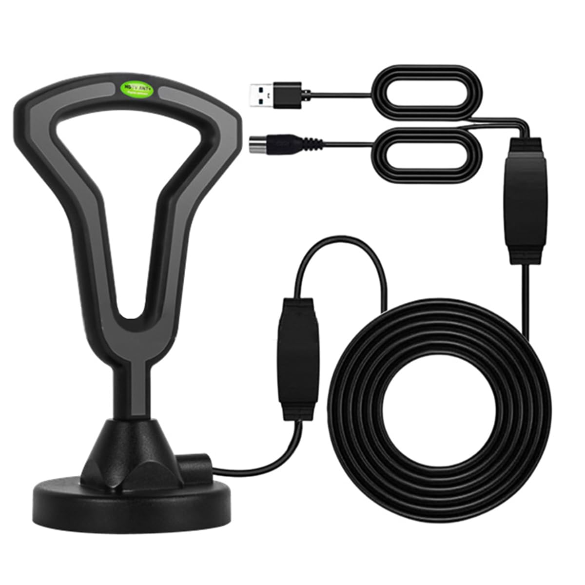 WANGCL TV Aerial Indoor Digital Antenna Outdoor TV Aerials 4K 1080p HD Reception Amplifier Signal Booster?Antenna