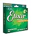 Elixir Strings 80/20 Bronze Acoustic 4-String Bass Strings w NANOWEB Coating, Long Scale, Light (.045-.100)