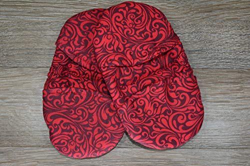 Mini Oven Mitts // Set of 2 // Fingertip Oven Mitts // Red Bliss