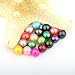 Oyster Pearl Wholesale Freshwater Cultured Pearl Inside Oyster with Necklace Oyster Pearl Bulk Love Wish Pearl for Jewelry Making with 6.5-7.5mm Round Pearls Inside (10 PCS/lot)