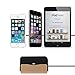 Lazaga iPhone Charging Dock, iPhone Desk Stand,Charge and Sync Stand for iPhone 7/7Plus iPhone 6/6Plus/6s iPhone 5/5Plus/5s ipad, iPhone docking Station (2.Gold)