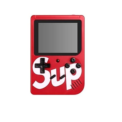 Crystal Digital SUP 400 in 1 Games Retro Game Box Red Console Handheld Game PAD Gamebox - Random Colour