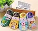 5 Pair Cotton Anti Slip Skid foot Socks, Magnolian Crew Boat Socks Foot socks sneakers for 8-36 Months Unisex Baby, Infant, Toddler, Pattern and Color is Random Sent