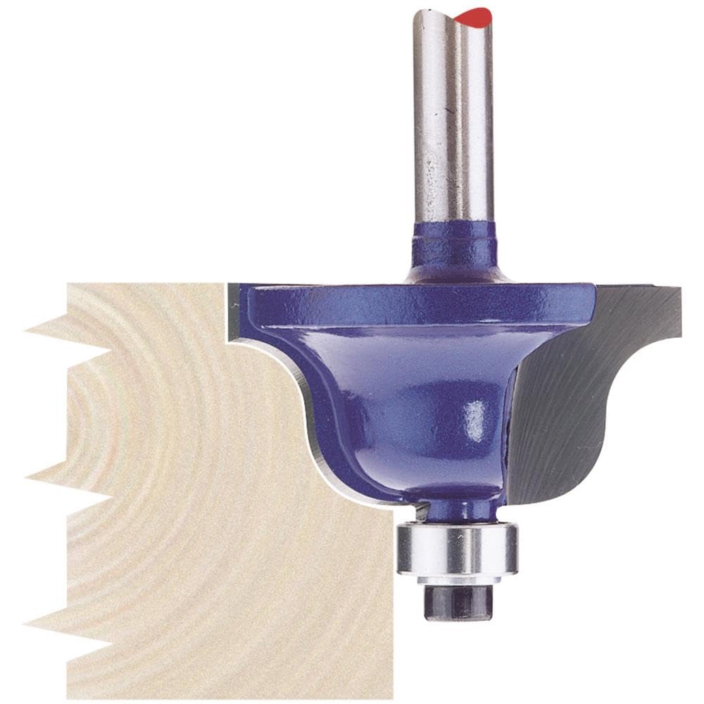 Draper 75338 1/4-inch Roman Ogee 35 x 17mm Tungsten Carbide Tip Router Bit