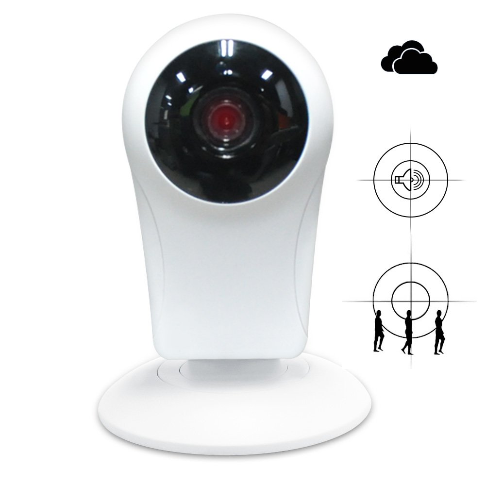 Security Camera HD 720p Surveillance Camera Wireless IP Camera Night Vision Two-way Audio Motion Detection Alerts Home Monitoring