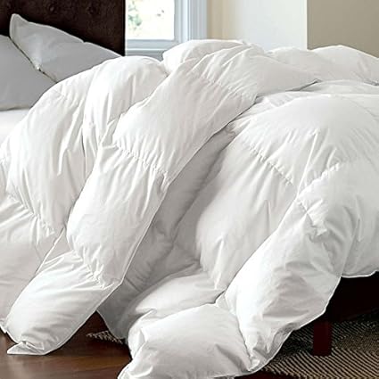 Amazon Com Luxurious White Goose Down Feather Comforter Duvet