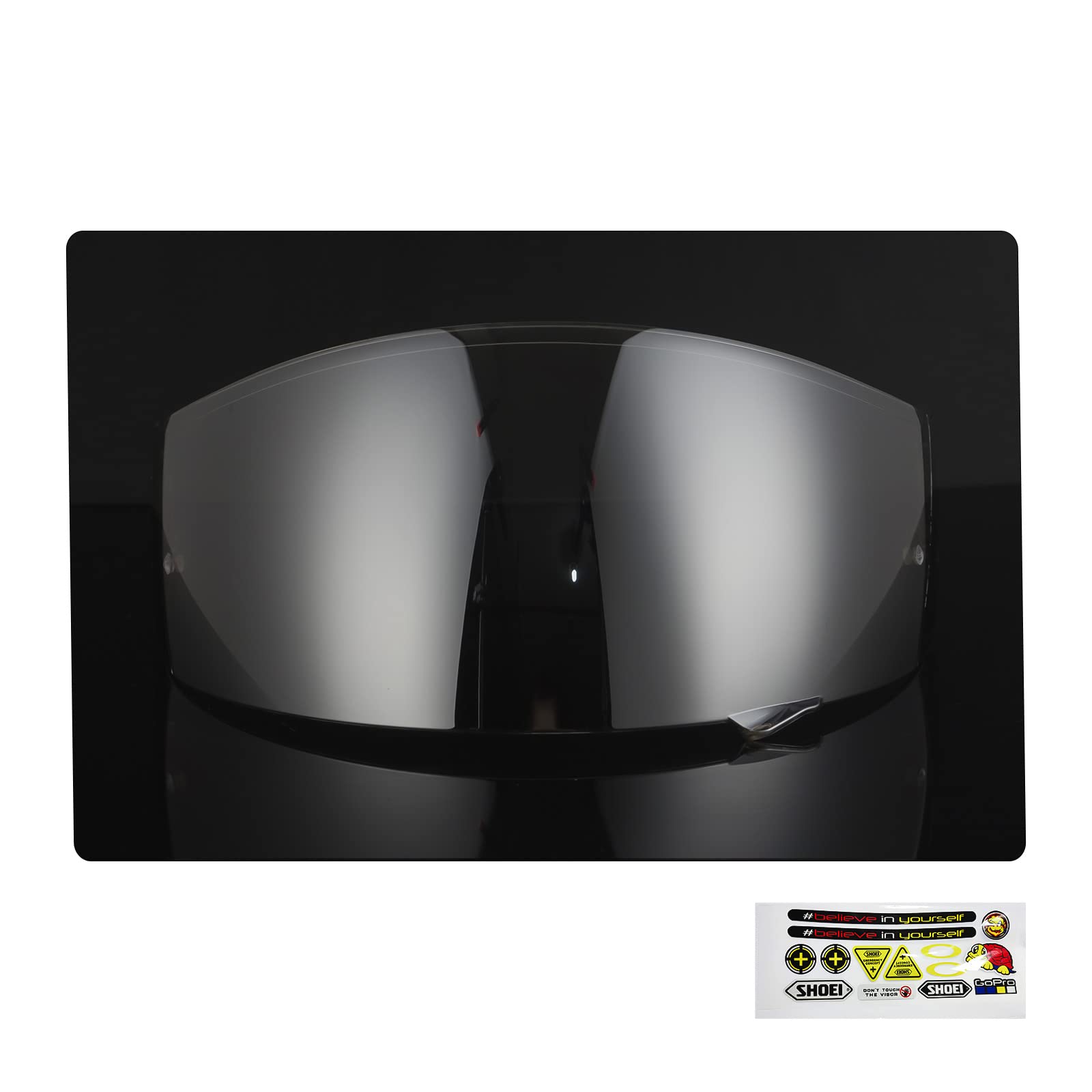 MIRNVRFL CNS-1 Motorcycle Helmet Visor Replace The