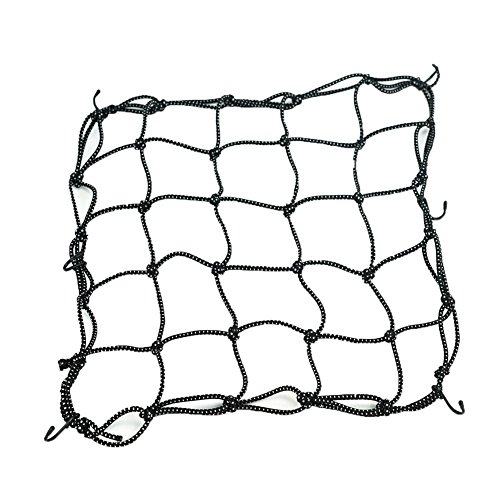mesh motorcycle bike hooks heavy-duty hold down fuel tank helmet luggage net web heavy duty netting cords hook featuring adjustable tight reflective rope