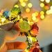 Homeleo 4 Pack Led Rose Flower Wreath Headband Light Up, Led Glowing Girl's Headdress, Fairy Led Wrap Crown Festival Tiara Floral Bohemia for Graduation Festival Wedding Christmas Halloween Party