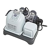 Intex Krystal Clear Saltwater System with E.C.O. (Electrocatalytic Oxidation) for up to 7000-Gallon Above Ground Pools, 110-120V with GFCI (Lawn &amp; Patio)