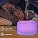 2 Pack 450ML Aromatherapy Diffusers for Essential Oils, Zookki Ultrasonic Essential Oil Diffuser with 8 Colors LED Lights, 4 Timer Settings and Waterless Auto Shut-off for Large Room