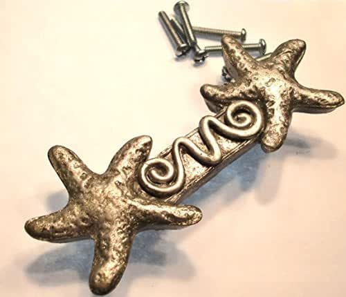Amazon.com: Starfish Beach Sea Theme Decor Cabinet Drawer ...