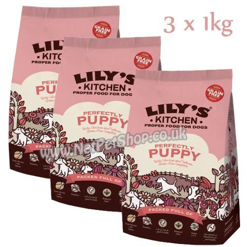 Lilys Kitchen Puppy Food Grain Free Dry Puppy Food Bulk Buy 3 x 1kg