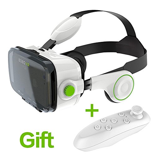 XIAOKOA 3D VR Z4 Virtual Reality 3D Smart phone Headset Glasses for iPhone Samsung Sony LG OnePlus HTC all 4.7-6.2 inch Android IOS phone