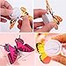 1 Set (10Pcs) Wall Stickers,3D LED Lights Home Decoration - Removable Butterfly Decal DIY With 3Pcs LR41 Electronic (Colorful)