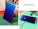 Furivy Stickers for iPhone 6 Plus, Fashion Gradient Screen Protect Films iPhone Plus 5.5 inch Decal Sticker Skin Blue Purple