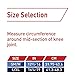 ACE Brand Open Patella Knee Support, Gel Cushioning Conforms to Your Knee for Comfort and Support, Large/X-Large, Black, 1/Pack