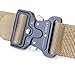 TACVASEN Men's Tactical Utility Nylon Waist Belt Heavy Duty Waistband With Metal Buckle