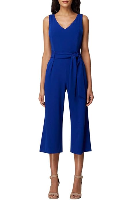 tahari cropped jumpsuit