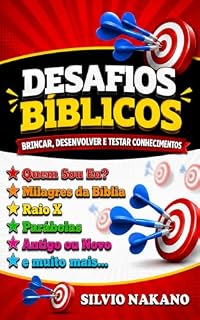 Livro DESAFIOS BÍBLICOS: BRINCAR, DESENVOLVER E TESTAR CONHECIMENTOS