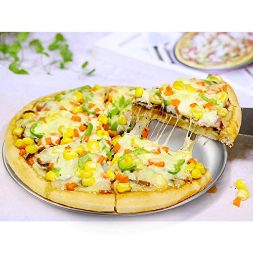 4 Pizza+Baking+Pan+Tray+Stainless