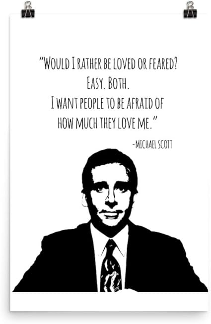 kudosprs com artwork home kitchen dwight schrute motivational quote poster i am ready to face any challenges 11x14 unframed print great gift for fans of the office tv show the office poster