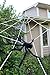 JOYIN Halloween Huge Triangular White Spider Web with 24 Spiders and 120g Super Stretch Cobweb Outdoor Decorations for Outdoor Halloween Decor Yard