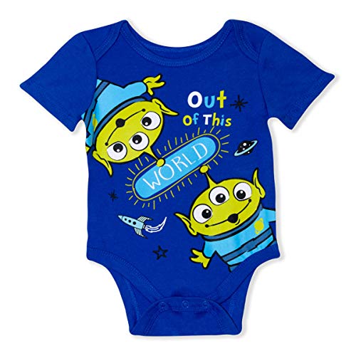 Disney 3Pack Toy Story Infant Baby Boy Onesies with Woody, Buzz