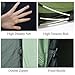 Tents 3-4 Person/People/Man Instant Pop Up Easy Quick Setup, Ventilated [2 Door] [Mesh Window] Waterproof 3 Season Big Family Privacy Dome Tent Shelter for Backpacking Picnic Travel