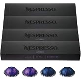Nespresso Capsules Vertuo, Espresso Bold Variety Pack, Medium and Dark Roast Espresso Coffee, 40-Count Espresso Pods, Brews 1