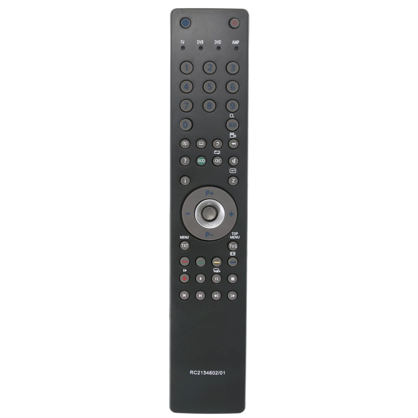 VINABTY RC2134602 01 Replacement Remote Compatible with Grundig TV 40VLE2020S 40VLE6120BF 40VLE6140C 40VLE6141C 40VLE6143T2 40VLE6144C 40VLE7020C 40VLE7130BF 40VLE7130BM 40VLE7140C 40VLE7150C