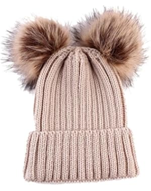 Baby Knitted Hat,Hongxin Lovely Newborn Baby Hat Boys Kids Toddler Knit Cap Warm Winter Wool Hemming Unisex Hat