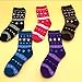 Premium Women's Winter Socks By Ywjiepan - Extremely Thick & Soft Design, Incredibly Warm & Comfortable Hiking Socks, Cute & Adorable Patterns, Ideal Christmas Or Valentine's Day Gift - 6-Pack
