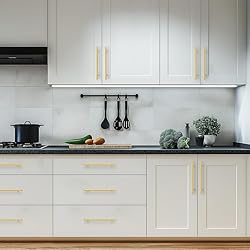 HOME EDIT Brushed Brass Cabinet Handles 7-1/2 Inch