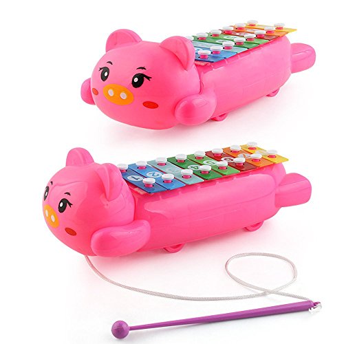 image for O-Toys Xylophone Piano 8 Tones Hand Knock on Piano Learning Educationa