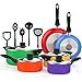 Vremi Cookware-Sets, 15 Piece, Multicolor