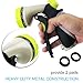 AMIR Garden Hose Nozzle, High Pressure Water Sprayer with 8 Pattern Adjustable, Heavy Duty Metal Construction, Flow Control - for Watering, Washing Cars, Showering Pets and etc.