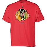 Chicago Blackhawks Reebok NHL Red Primary Logo T-Shirt